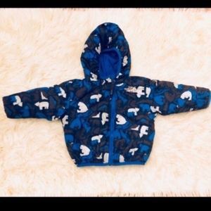 North Face Reversible Winter Jacket 6-12M